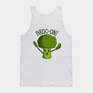 “Broc-On!” Rocking Broccoli Tank Top